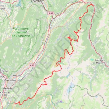 Itinéraire LEchappee Belle 2022 LIntegrale, distance, dénivelé, altitude, carte, profil, trace GPS