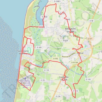 Itinéraire 35km libre, distance, dénivelé, altitude, carte, profil, trace GPS