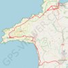 Itinéraire 01: Fishguard – Haverfordwest (Developed with signs), distance, dénivelé, altitude, carte, profil, trace GPS