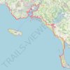 Itinéraire 18-De-Guidel-à-Quiberon, distance, dénivelé, altitude, carte, profil, trace GPS
