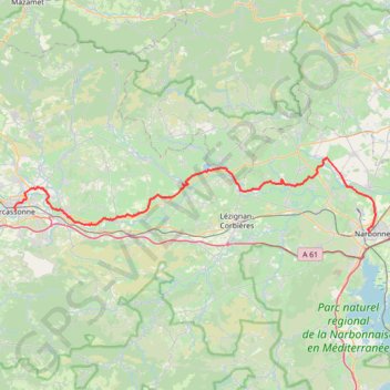 Itinéraire Chemin de Piémont, distance, dénivelé, altitude, carte, profil, trace GPS