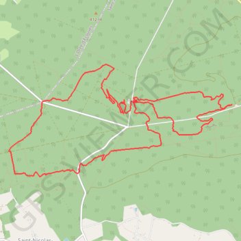 Itinéraire Le Verdier d’Ecouves, distance, dénivelé, altitude, carte, profil, trace GPS