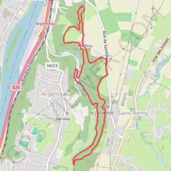 Itinéraire Course à pied dans l'après-midi, distance, dénivelé, altitude, carte, profil, trace GPS