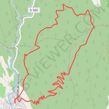 Itinéraire La montagne de Chabrier, distance, dénivelé, altitude, carte, profil, trace GPS