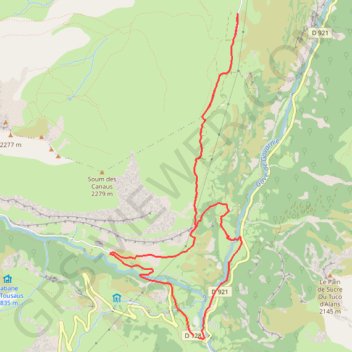 Itinéraire Le Plateau de Saugué, distance, dénivelé, altitude, carte, profil, trace GPS