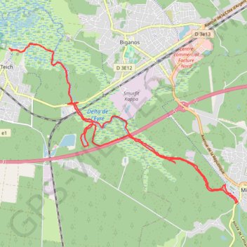 Itinéraire Port en port, distance, dénivelé, altitude, carte, profil, trace GPS