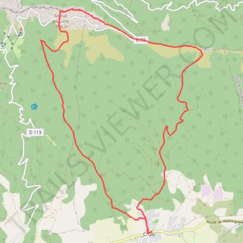 Itinéraire Marche le matin, distance, dénivelé, altitude, carte, profil, trace GPS
