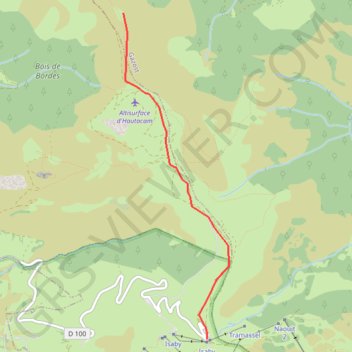 Itinéraire Pic d'Hautacam, distance, dénivelé, altitude, carte, profil, trace GPS