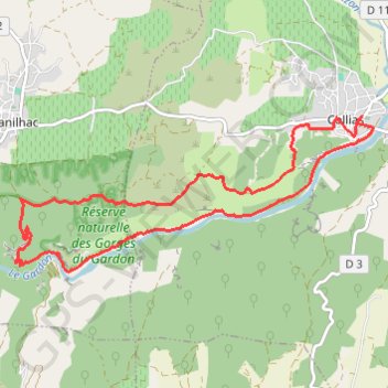 Itinéraire Chapelle Saint-Vérédème, distance, dénivelé, altitude, carte, profil, trace GPS