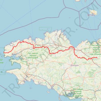 Itinéraire 1 - Tracé J2 OFF-ROAD 2026, distance, dénivelé, altitude, carte, profil, trace GPS