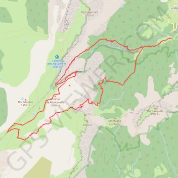 Itinéraire Traversée Queyrie - Peyre Rouge, les carrières romaines, distance, dénivelé, altitude, carte, profil, trace GPS