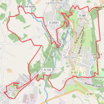Itinéraire 2 - 15_km_2025-20694264-1740684570-246, distance, dénivelé, altitude, carte, profil, trace GPS