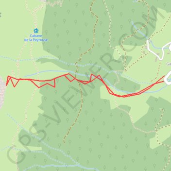 Itinéraire Ranc Traversier - Sous le couloir Est (Vercors), distance, dénivelé, altitude, carte, profil, trace GPS