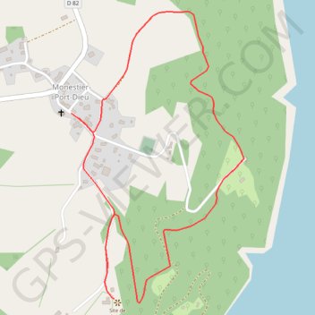 Itinéraire Quand la Vie vous sourit - Monestiers-Port-Dieu - Pays de Haute Corrèze, distance, dénivelé, altitude, carte, profil, trace GPS