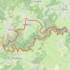 Itinéraire Les Crêtes de la Warche de Xhoffraix, distance, dénivelé, altitude, carte, profil, trace GPS