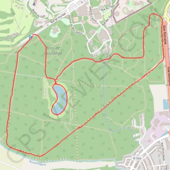 Itinéraire Amneville, distance, dénivelé, altitude, carte, profil, trace GPS