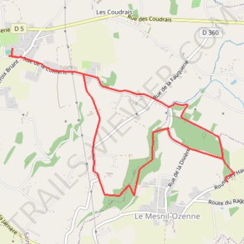 Itinéraire Marche 8km, distance, dénivelé, altitude, carte, profil, trace GPS