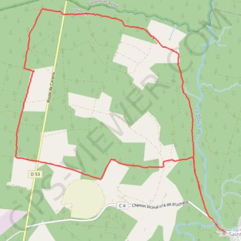Itinéraire Randonnée a Saint Avit (Landes), distance, dénivelé, altitude, carte, profil, trace GPS