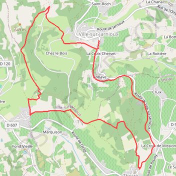 Itinéraire Tour 1 Long, distance, dénivelé, altitude, carte, profil, trace GPS