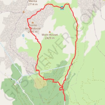 Itinéraire Charbonniere, distance, dénivelé, altitude, carte, profil, trace GPS