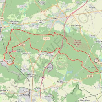 Itinéraire parcours_359982, distance, dénivelé, altitude, carte, profil, trace GPS