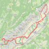 Itinéraire Crolles - Grenoble, Plaines et Berges, distance, dénivelé, altitude, carte, profil, trace GPS