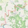 Itinéraire T04.0-La Guerlie à Chassenon, distance, dénivelé, altitude, carte, profil, trace GPS