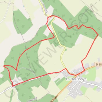 Itinéraire Voie ferrée Beauvais Gisors, distance, dénivelé, altitude, carte, profil, trace GPS