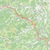 Itinéraire Les Ollières-sur-Eyrieux / Le Cheylard, distance, dénivelé, altitude, carte, profil, trace GPS