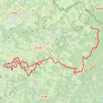 Itinéraire GTHL 2-16358447, distance, dénivelé, altitude, carte, profil, trace GPS