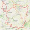 Itinéraire 1 - 60 kms -gravel-2026, distance, dénivelé, altitude, carte, profil, trace GPS