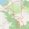 Itinéraire Boucle de la combe de l'Homme mort depuis les Crots, distance, dénivelé, altitude, carte, profil, trace GPS