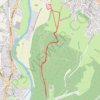 Itinéraire Le belvédère de Mandeure, distance, dénivelé, altitude, carte, profil, trace GPS