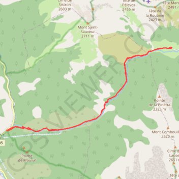 Itinéraire Rando Valabre-moliere, distance, dénivelé, altitude, carte, profil, trace GPS