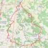 Itinéraire Pons vers Clion et St Genis 41kms, distance, dénivelé, altitude, carte, profil, trace GPS