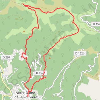 Itinéraire Bonperrier par les crêtes, distance, dénivelé, altitude, carte, profil, trace GPS