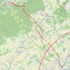 Itinéraire GR5 revisité Saint-Cergue à Nyon, distance, dénivelé, altitude, carte, profil, trace GPS