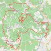 Itinéraire rando des martinets vtt 40 km, distance, dénivelé, altitude, carte, profil, trace GPS