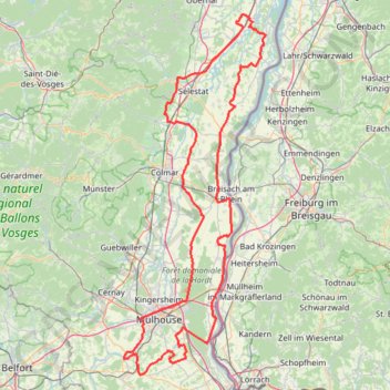 Itinéraire Track liberty-2024-01-01T11:03:58.275Z, distance, dénivelé, altitude, carte, profil, trace GPS