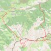 Itinéraire Carança - Ulldeter - Nuria - Eyne, distance, dénivelé, altitude, carte, profil, trace GPS