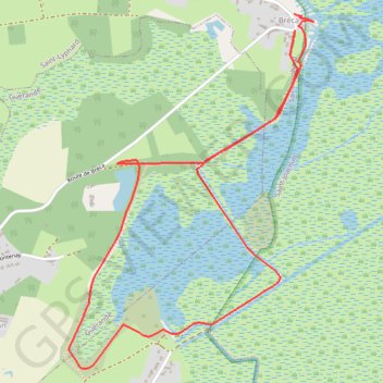 Itinéraire Port de Bréca - Marais de la Brière, distance, dénivelé, altitude, carte, profil, trace GPS