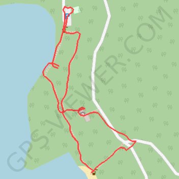Itinéraire Camping Saint-Bernard, distance, dénivelé, altitude, carte, profil, trace GPS