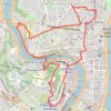 Itinéraire Boucle Suunto Lyon départ Grimpeur, distance, dénivelé, altitude, carte, profil, trace GPS