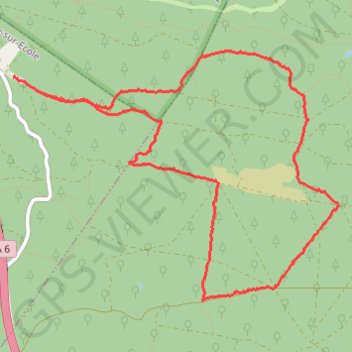 Itinéraire Bois Rond, distance, dénivelé, altitude, carte, profil, trace GPS