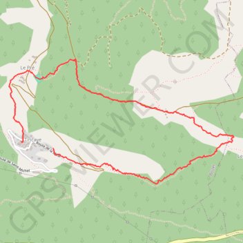 Itinéraire 25 janv. 2021 à 11:39:21, distance, dénivelé, altitude, carte, profil, trace GPS