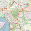 Itinéraire Le Bois de Keradennec - Quimper, distance, dénivelé, altitude, carte, profil, trace GPS