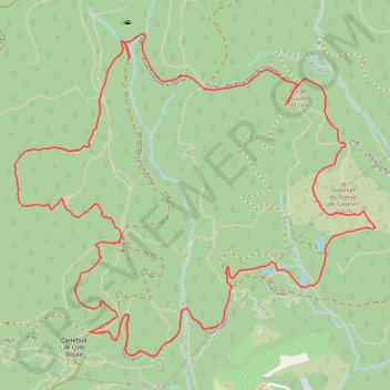 Itinéraire LE BONNET DU CAPELAN, distance, dénivelé, altitude, carte, profil, trace GPS