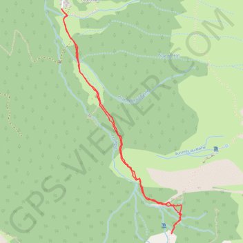 Itinéraire But au pic des Grandes Lanches, distance, dénivelé, altitude, carte, profil, trace GPS