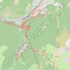 Itinéraire Haute Maurienne - La montée du Seuil, distance, dénivelé, altitude, carte, profil, trace GPS