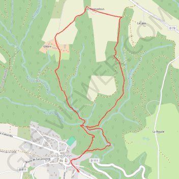 Itinéraire Balade autour de Gleyre - Villardonnel, distance, dénivelé, altitude, carte, profil, trace GPS